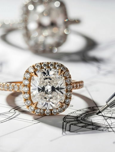 Jewelry Design in a Premium Jewelry Studio